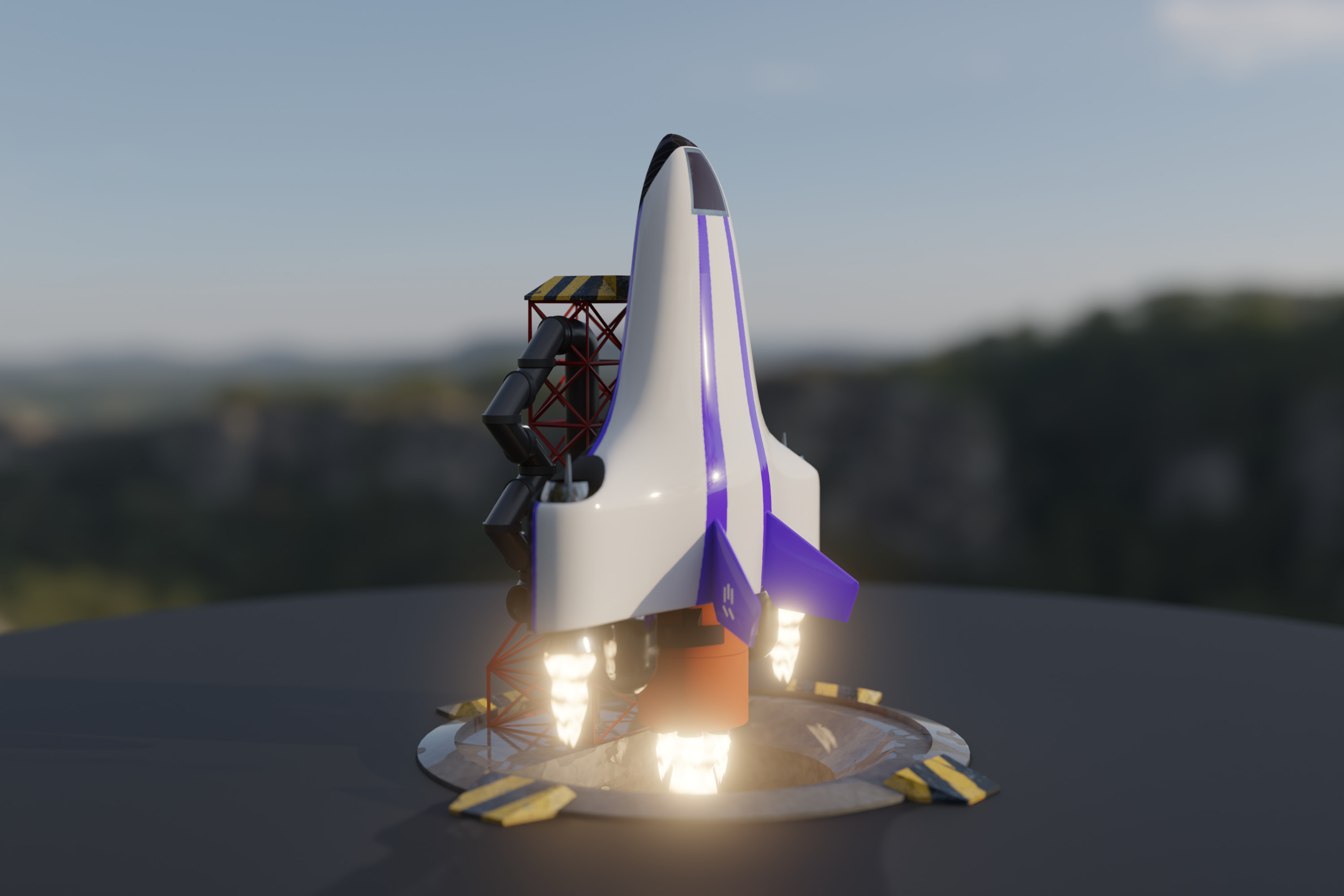 Enlive AR Rocket Launch