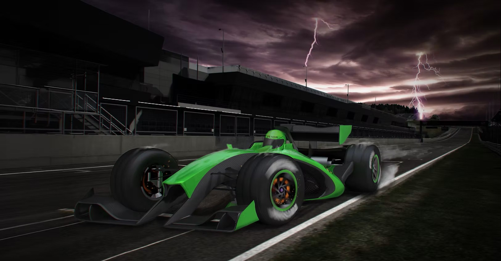 Green Venom: Electric F1 Concept